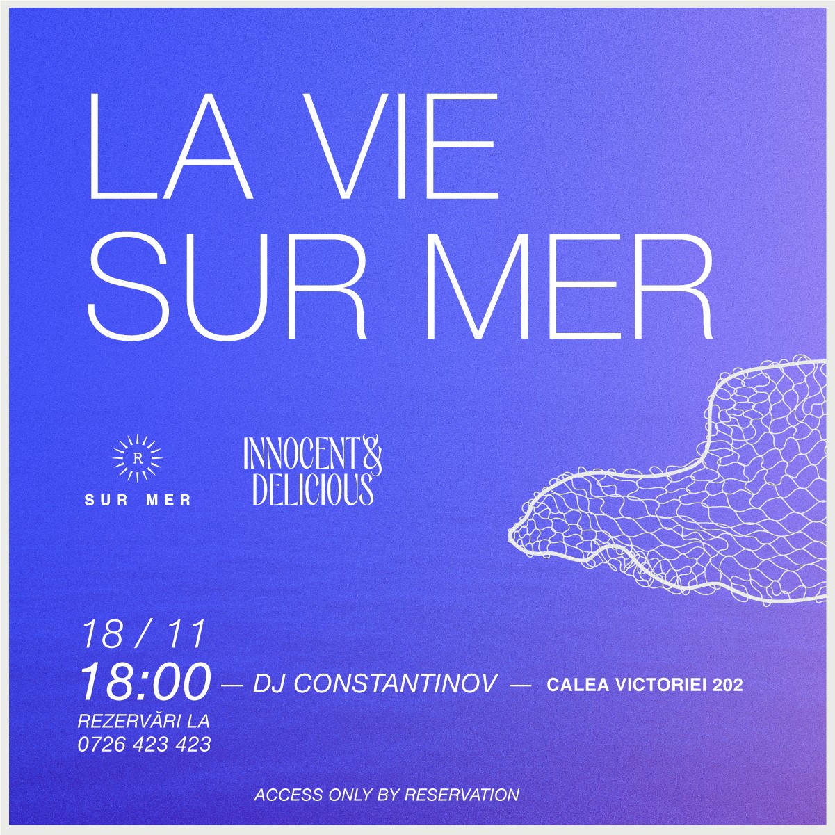 La Vie Sur Mer — afiș de eveniment din arhivă