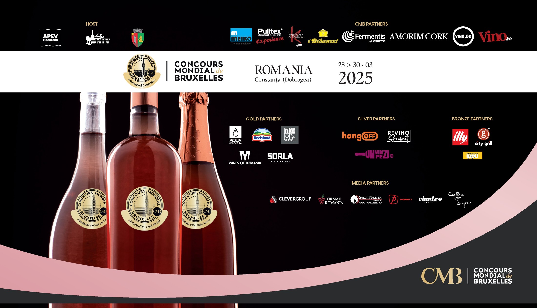 Comunicarea vizuală a sesiunii Rosé 2025