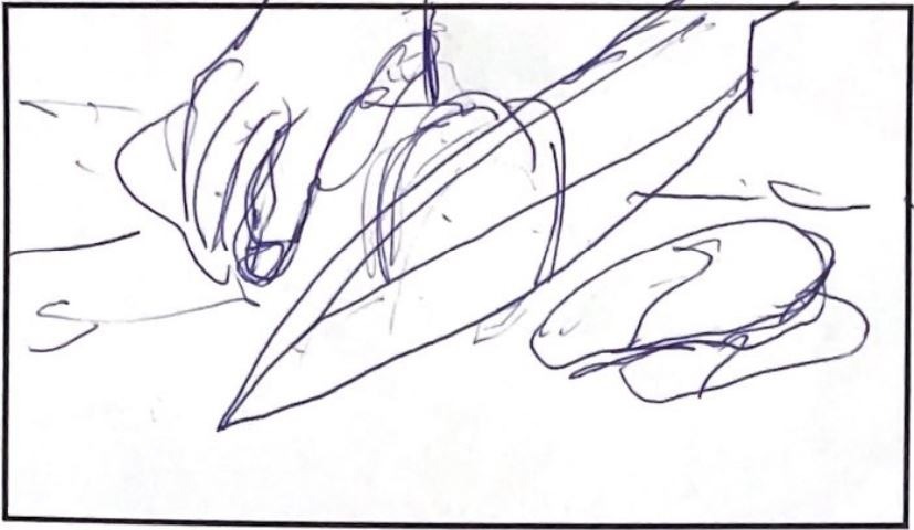 Storyboard — gest de preparare