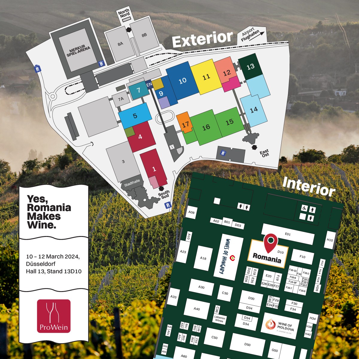 Material de orientare pentru stand