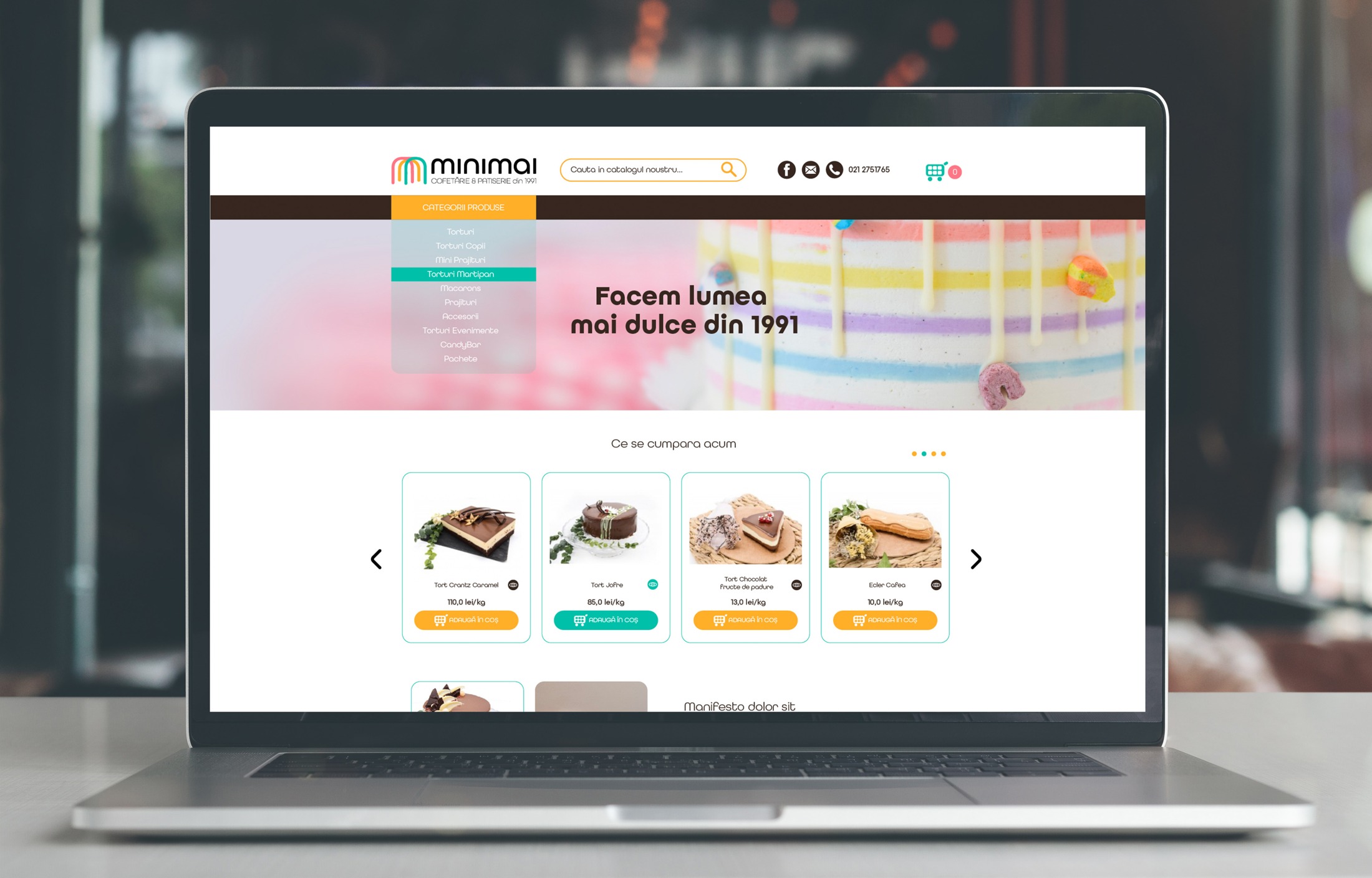 Simulare de magazin online din arhiva proiectului